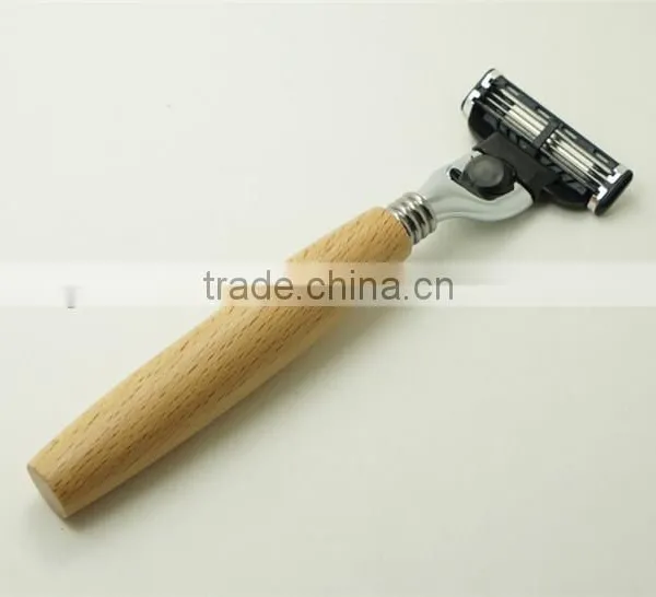 Wood Handle Barber Straight Razor