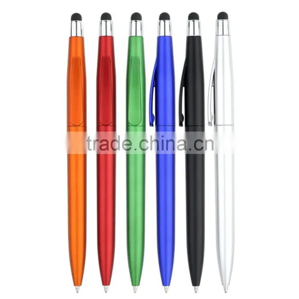 Promo Printed Branded Twist Action Stylus Ball Pen