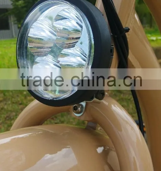Newest! New Design Cool Fat Tire Electric Mountain Bike 48v 500w for Sale photo-3