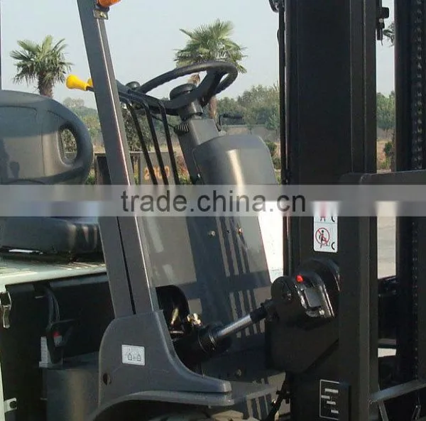 3 Ton Electric Battery Forklift Truck Lifting Height 4m With Full Free Mast photo-4