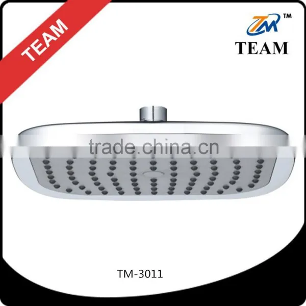 TM-3011 Bathroom Shower Accessories ABS Plastic Chrome Overhead Shower Head
