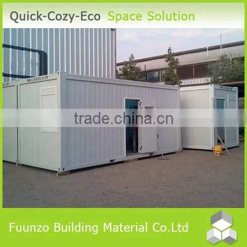 Fireproof Waterproof Prefab Flattop Mobile House With Equipment photo-2