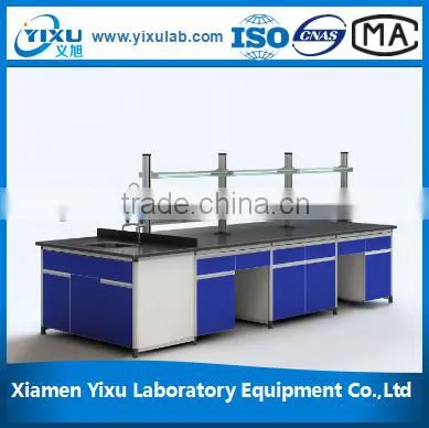 Laboratory Wood and Steel Bench photo-4