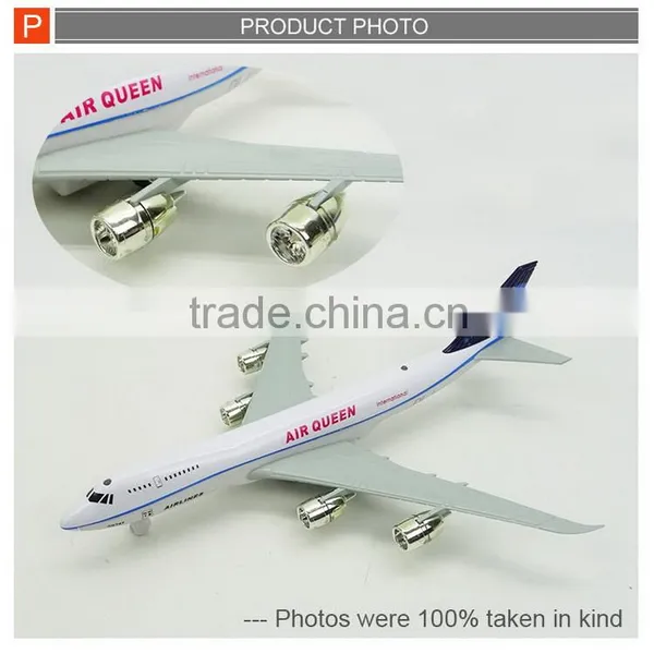 Pull Back Metal Model Plane Die Cast Toy With Light&music photo-3