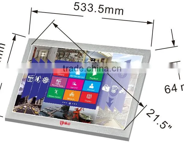 16CH WIN8 Interface 21.5 Inch Touch Screen AHD/DVR/NVR 3 in 1 H.264 Recorder photo-3