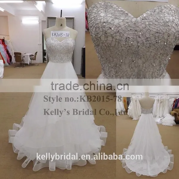 Lastedst Beaded Bridal Gown