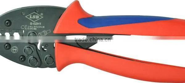 CE ROHS Experience Production for 10years LSDgood Qutails Pliers for Coax Crimping S-02H1 Rg58 Rg59 Ratchet Hand Crimping Tools photo-3