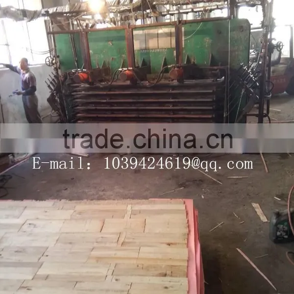 4x8ft Block Board Melamine Lamination Hot Press photo-4