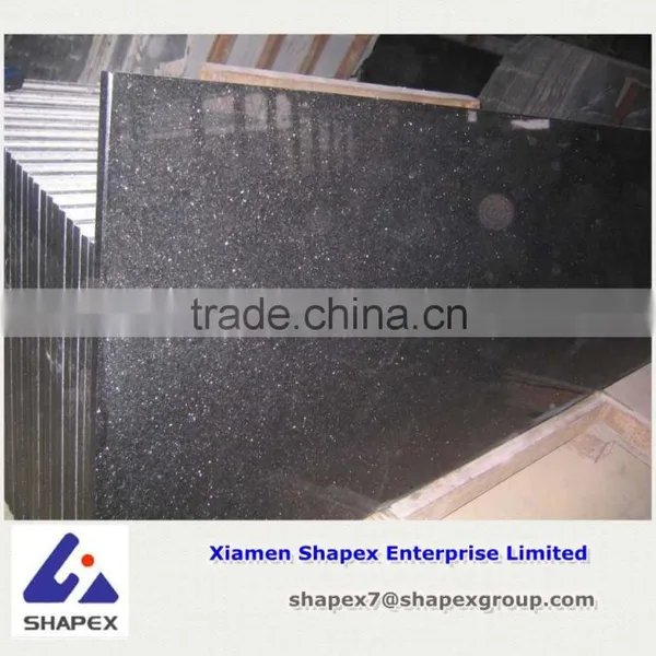 Black Galaxy Granite for Countertop With Good Price photo-4