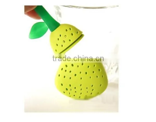 100% Food Grade Orange Pear Herbal Silicone Infusion Tea photo-3