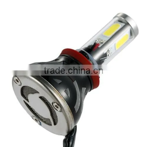 One Pair of 40W 4000LM H8/H9/H11/H16 LED Light Headlight Fog Light 12V 24V Car Upgrade Conversion Bulb Beam Kit 6000K White photo-4