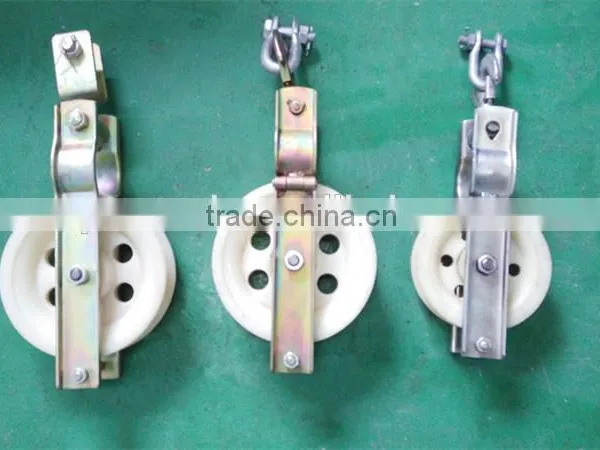 Single sheave string block