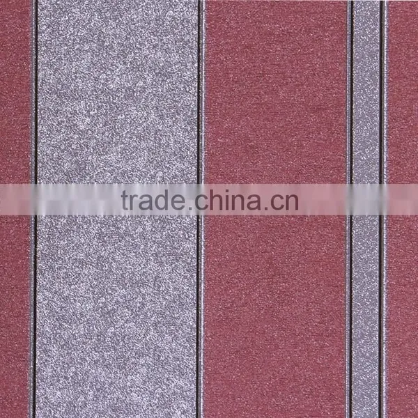 Blue Stripes Waterproof Adhesive Wallpaper/wallpaper Pvc photo-5
