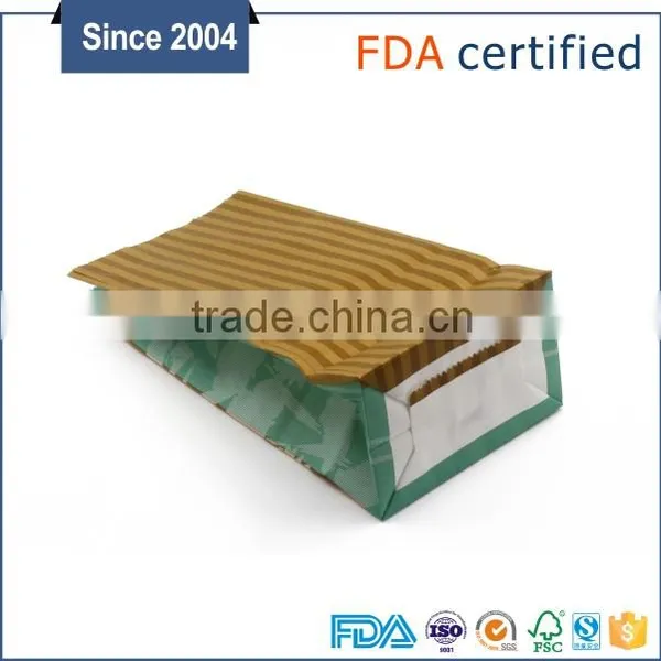 Accept Custom Order Popular Design Security Food Kraft Paper Bag,snack Paper Bag photo-5