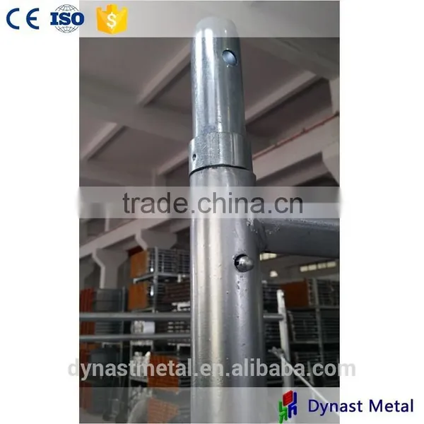 Made in China Wuxi Scaffolding Constructions Q235 Steel Hot Sale Hot Dip Galvanized Mason H Ladder Frame Scaffolding photo-4