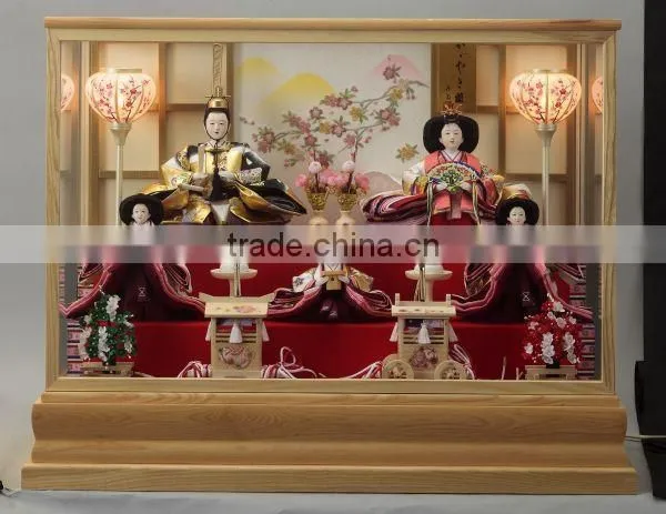 Handcrafted Made in Japan Products Hina / Gogatsu Ningyo Doll , Case Available