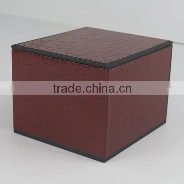 Jiangxi Company Leather Watch Gift Box,custom Made Watch Box With pu Finishing