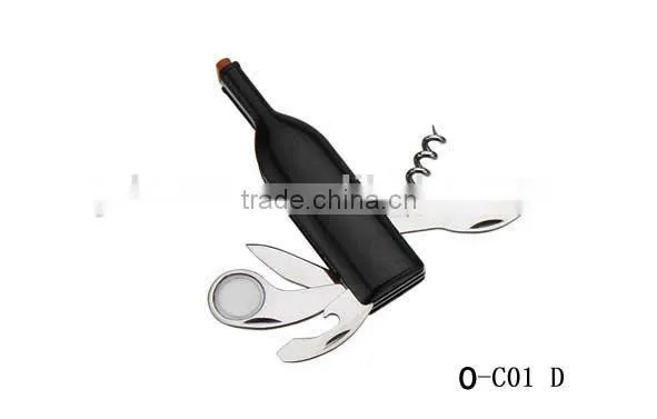 Bottle Shape Beer Opener Wine Corkscrew