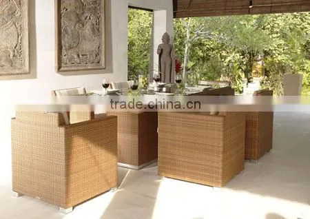 Outdoor Patio Dining Table And Chairs Set Garden Furniture photo-2