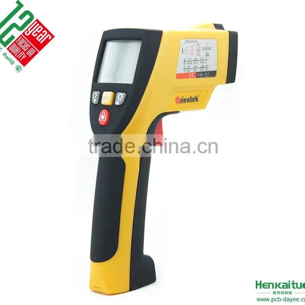 Portable Digital Thermometer Accuracy +/-2 Celsius IR Thermometer AZ8895 photo-4
