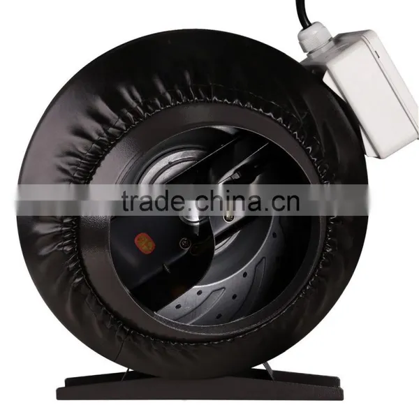 6" Inch 390 CFM In Line Lowes Duct Exhaust Fan photo-3