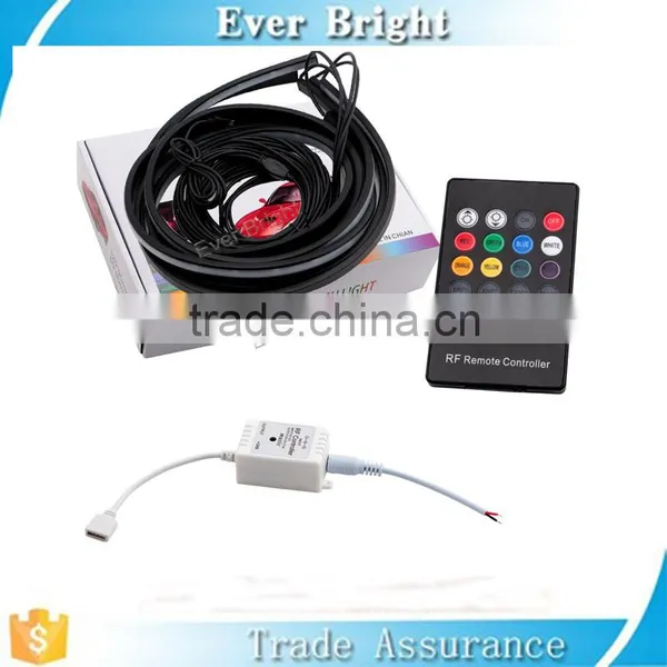 New Car Decoration Accessories Remote Control Automotive LED Decorative Lights RGB Color Changing Car LED Chassis Light photo-4