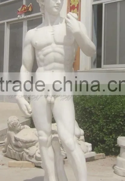 Life Size Marble Statue of David photo-2