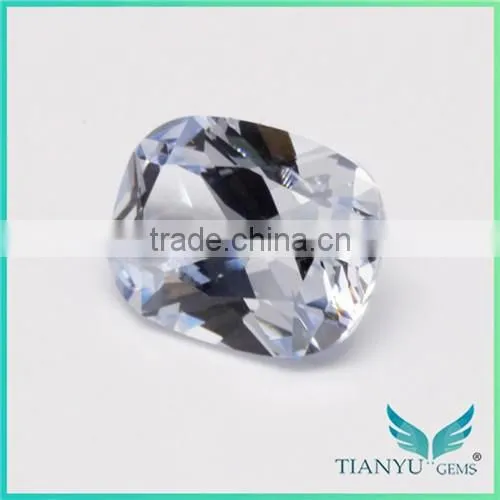 Wuzhou Gems Processing Loose Synthetic #105 Blue Green Nano Spinel Gemstone photo-3
