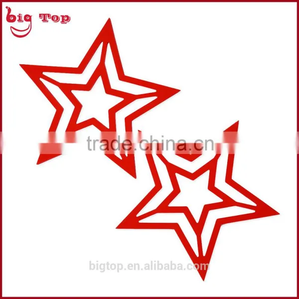 BT0189 Wholesale Silicone Star Shapes Heat Resistant Table Mat Silicone Trivet Pot Holder Silicone Cup Mat photo-4