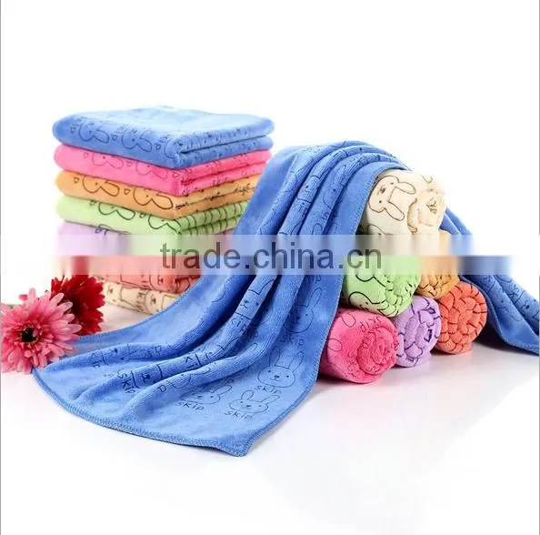 Rabbit Printed Cute Children Towel photo-3
