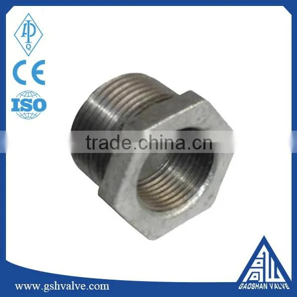 BS Thread&NPT Thread Malleable Iron/stainless Steel Bushing Plug Pipe Fittings photo-3