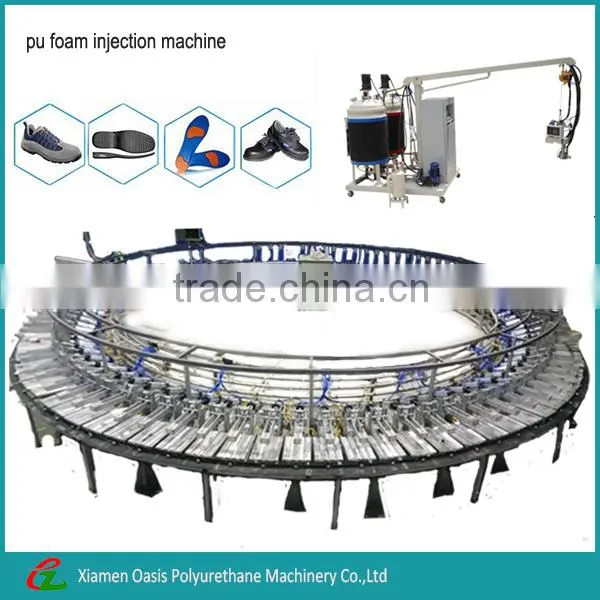 Low Pressure Polyurethane Foam Shoes and Soles Making Machine