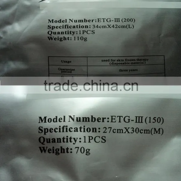 Mini Product Cryo Pad Anti Freeze Cellulite Reduction Antifreeze Membrane for Free photo-4
