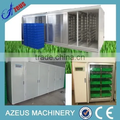 Hydroponics animal fodder growing system for growing alfafa,barley,wheat sprouts seeding machine for sale