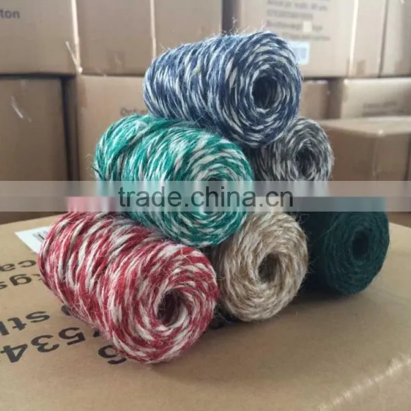 Gift Packing Colored Jute String for Crafts photo-2