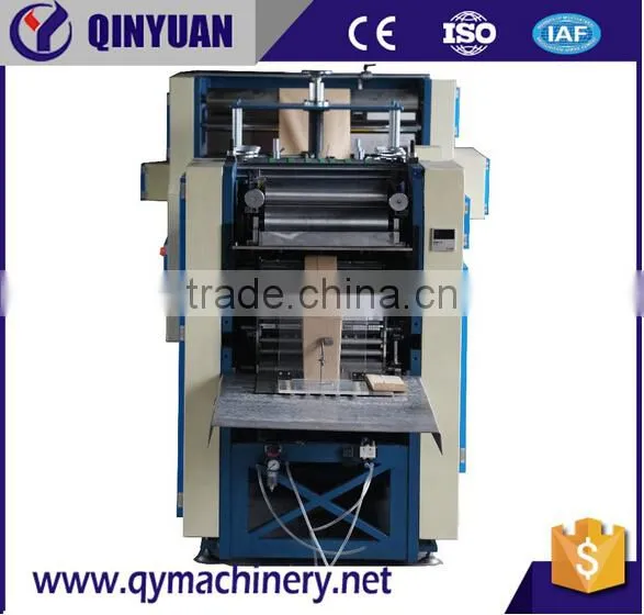 Promotional Paper Carry Bag Making Machine, Square Bottom Gift Paper Bag Making Machine Price photo-3
