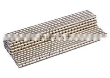 Strong Small Cylinder Magnet Discs Plating With Color-Zinc photo-6