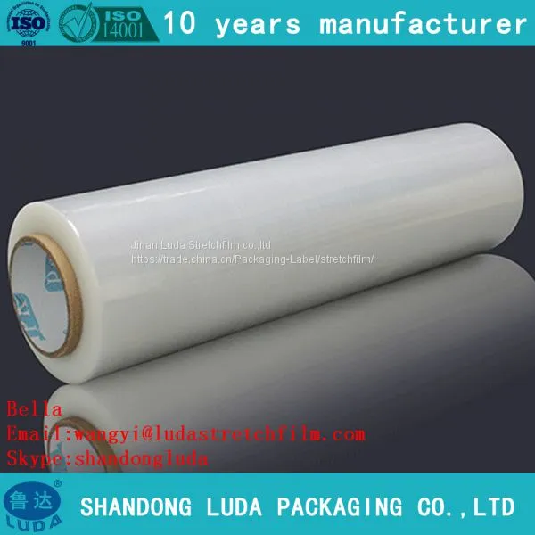 Factory Direct Sale Width 50mm-1500mm Transparent Stretch Wrap Film Roll