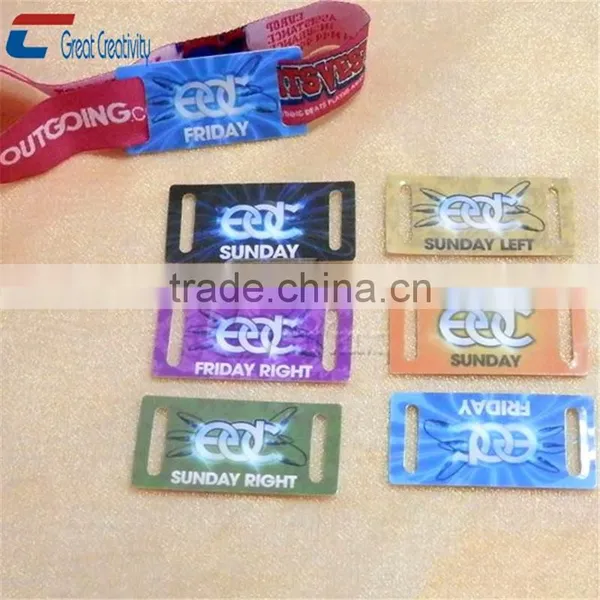 Cheap Free Disposable One Time Use Custom Smart Wristband Fabric Wristband photo-3