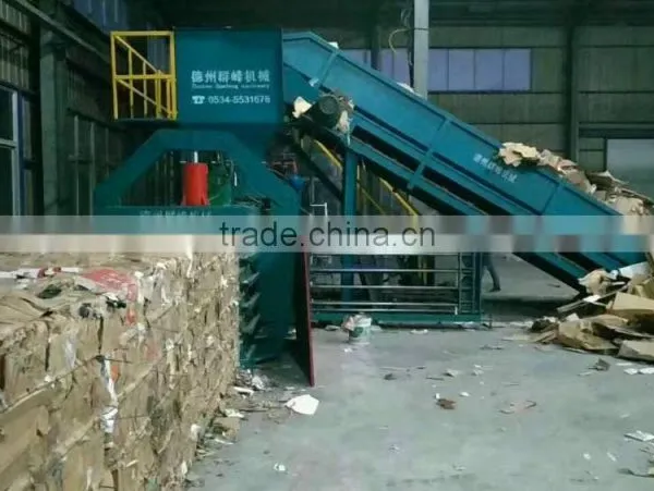 Carton Baler/ Cardboard Baler/ Waste Paper Baling Press photo-3