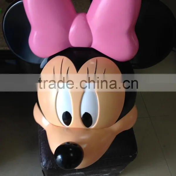OEM Blow Molding Factory, ,3D Cartoon Toy,Plastic Mickey Minnie Mouse Toy. photo-5