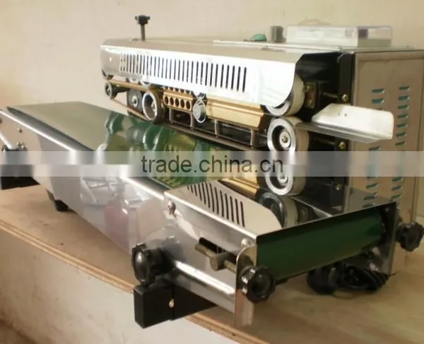 China GMP Standard Continuous Band Film Sealer Machine/heat Sealer/band Sealer photo-6