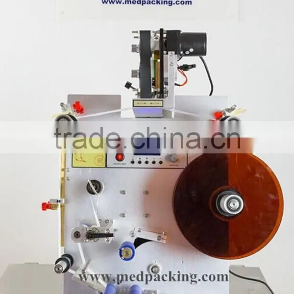 Vertical Sticker Double Side Labeling Machine for Round Bottles/cans photo-4