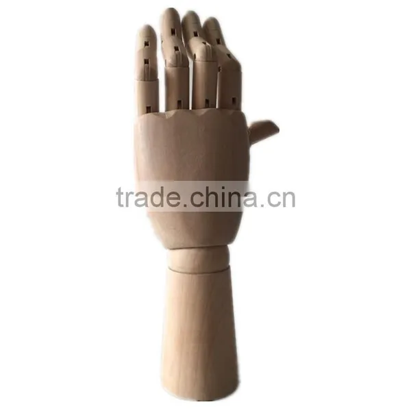 Lotus Wood Hand Adjustable Wooden Hand Mannequin Dispaly Jewelry Mannequin photo-3