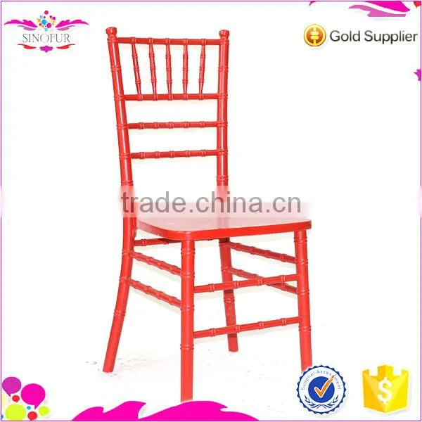 Qingdao SinoFur Classical Best Sale Wood Tiffany Chair photo-4