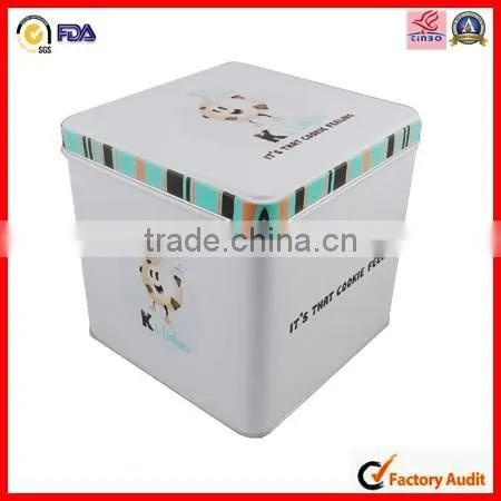 Round Corner Stamping Small Sewing Tin Box photo-6