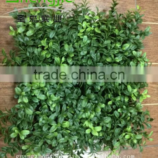 SJLJ013212 Indoor Outdoor High Quality Boxwood Topiary Grass Mat / PE Material Artificial Grass photo-2