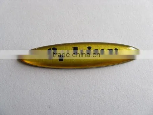 Suitable for Glass Ceramic 3D Epoxy Dome Label Vinyl Sticker photo-2