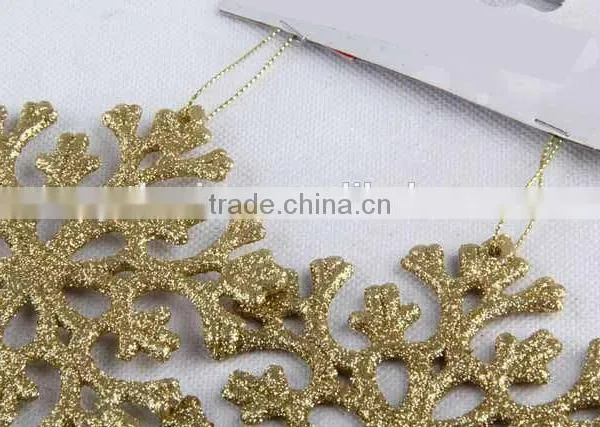 2PC Christmas Decoration Snowflake Pendant photo-5