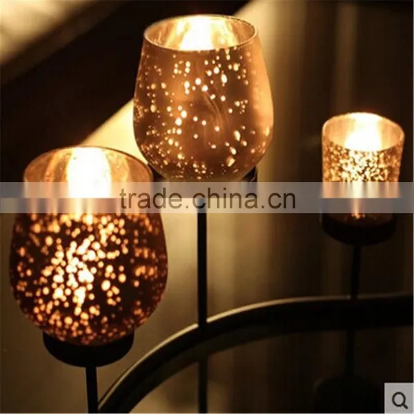 Glass Candle Jar for Home Wedding Decoration Use photo-2